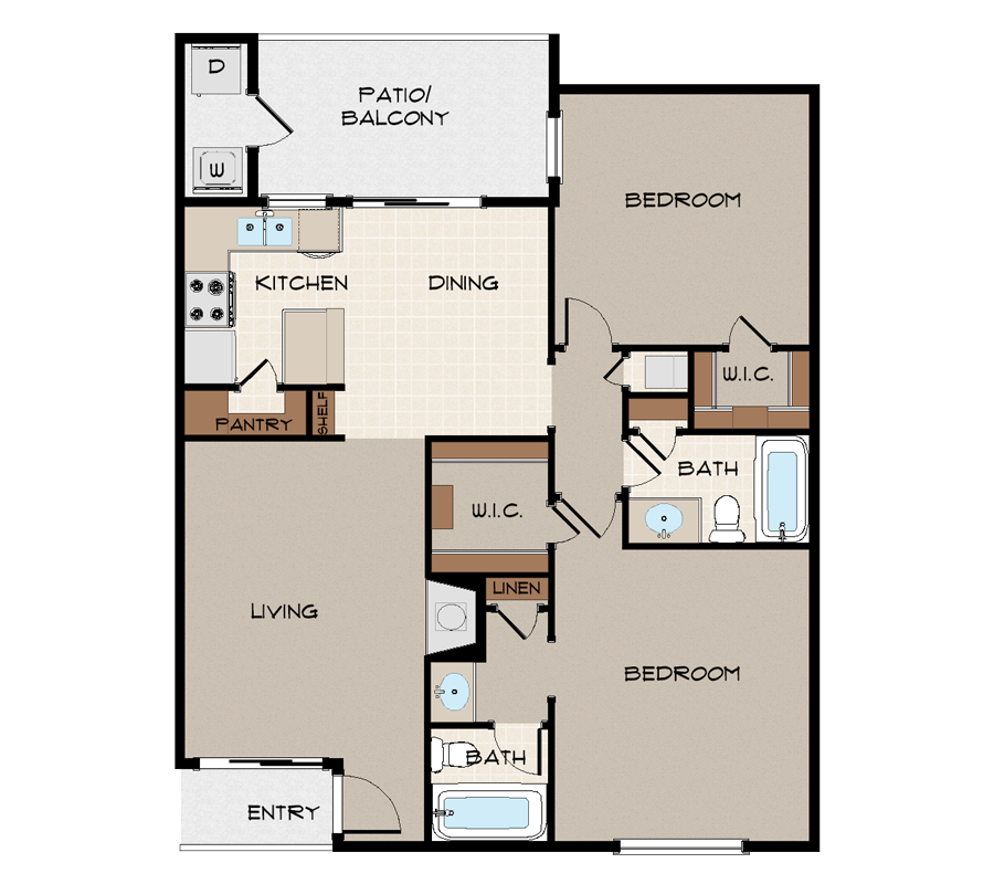 The Guadalupe floor plan